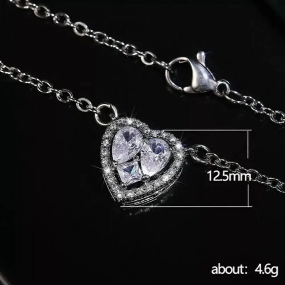 The Puzzle Heart Pendant necklace